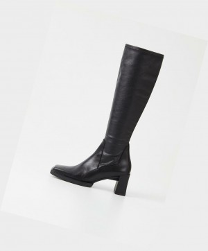 Vagabond Edwina Kniehohe Stiefel Damen Schwarz | 62073-YIPU