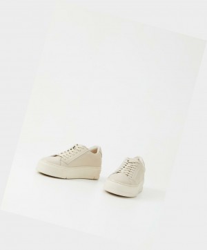 Vagabond Judy Plateau Sneaker Damen Beige | 39806-WKPD